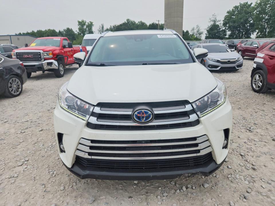 Photo 5 from auction – 2017 TOYOTA HIGHLANDER HYBRID with VIN 5TDDGRFH0HS031689