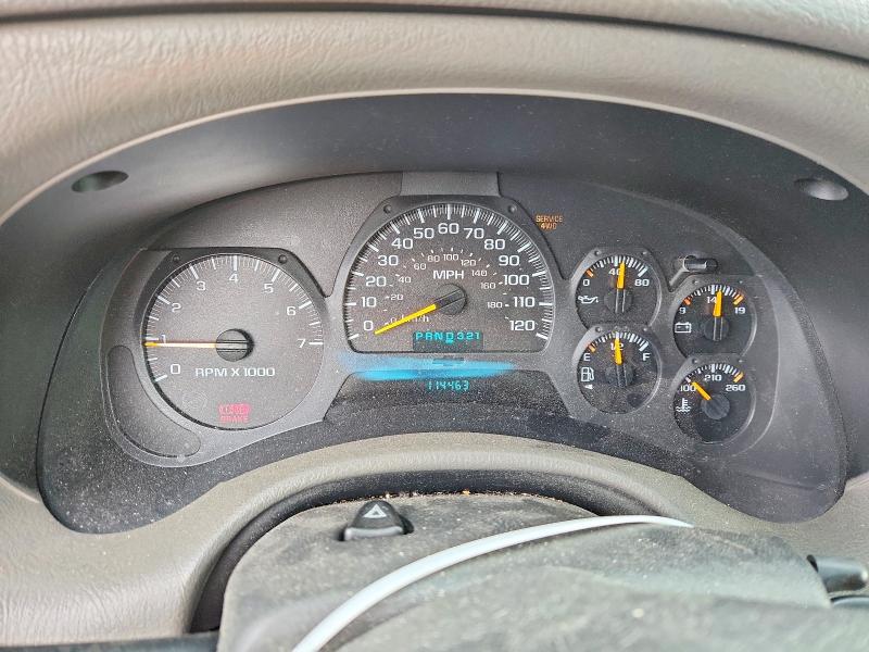 Photo 9 from auction – 2002 CHEVROLET TRAILBLAZER with VIN 1GNDT13S022290086
