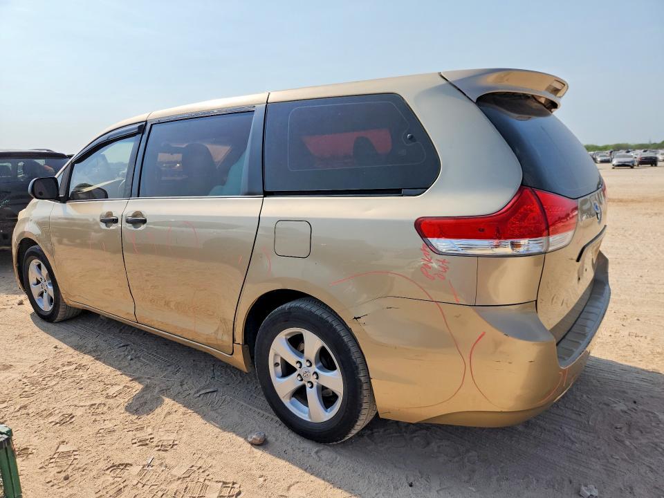 Photo 2 from auction – 2011 TOYOTA SIENNA with VIN 5TDKA3DC3BS007293