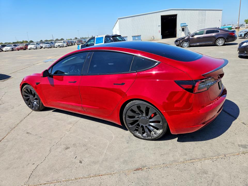 Фото 2 с аукциона – 2023 TESLA MODEL 3 с VIN 5YJ3E1EC5PF461178