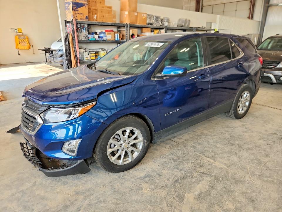 CHEVROLET EQUINOX 2021 with VIN 2GNAXKEV9M6156008 - Photo from auction