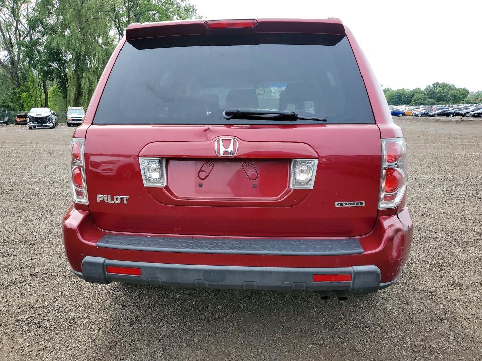 Photo 6 from auction – 2006 HONDA PILOT with VIN 5FNYF18526B023085