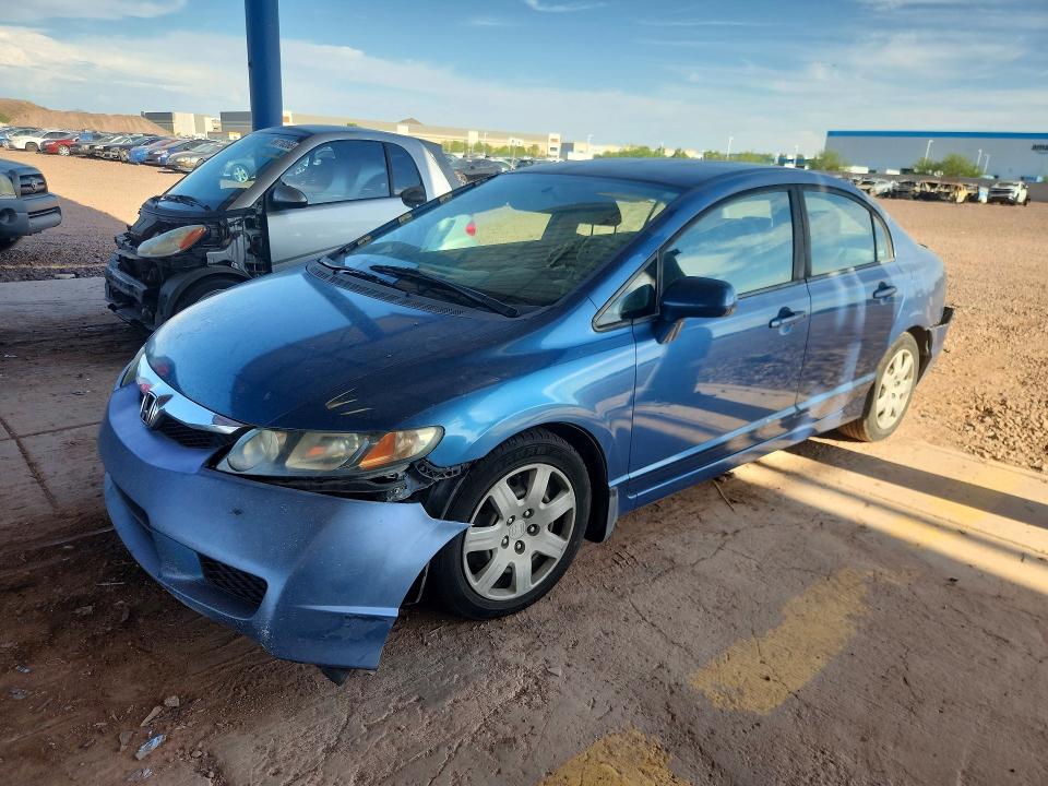 Photo 1 from auction – 2009 HONDA CIVIC with VIN 1HGFA16529L012924