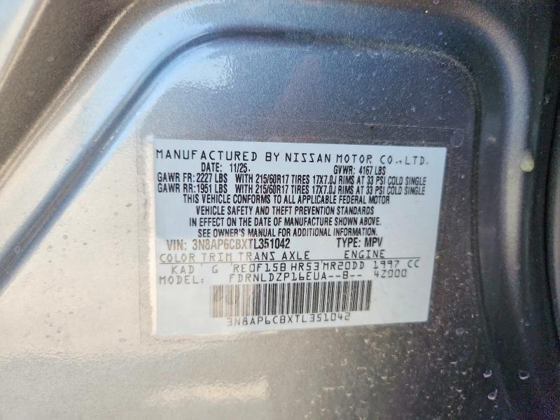 Photo 14 from auction – 2026 NISSAN KICKS with VIN 3N8AP6CBXTL351042