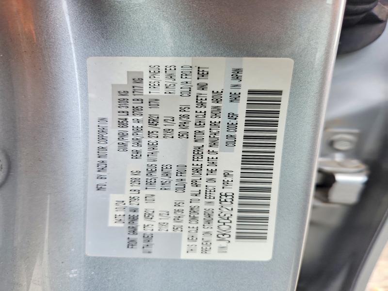 Photo 14 from auction – 2025 MAZDA CX-90 with VIN JM3KKCHD4S1210536