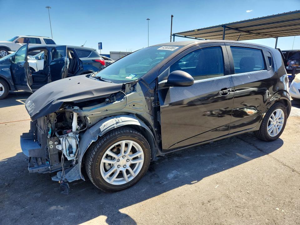 CHEVROLET SONIC 2015 with VIN 1G1JC6SH1F4129442 - Photo from auction