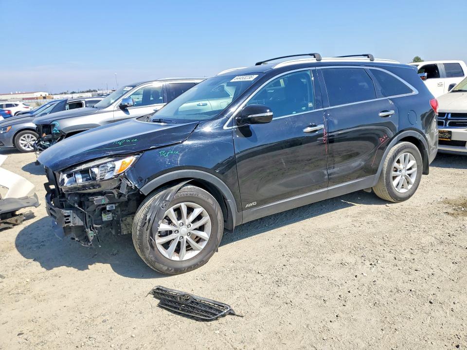 Photo 1 from auction – 2018 KIA SORENTO with VIN 5XYPGDA35JG385948