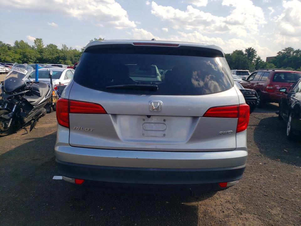 Photo 6 from auction – 2017 HONDA PILOT with VIN 5FNYF6H59HB090444