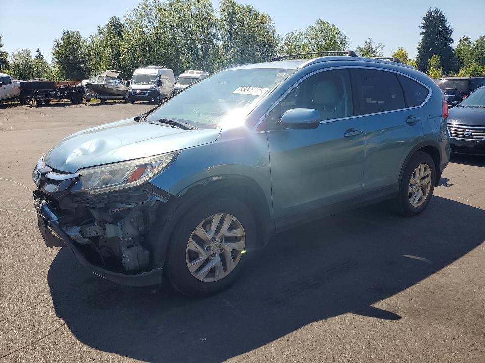 HONDA CR-V 2015 with VIN 2HKRM4H79FH642653 - Photo from auction