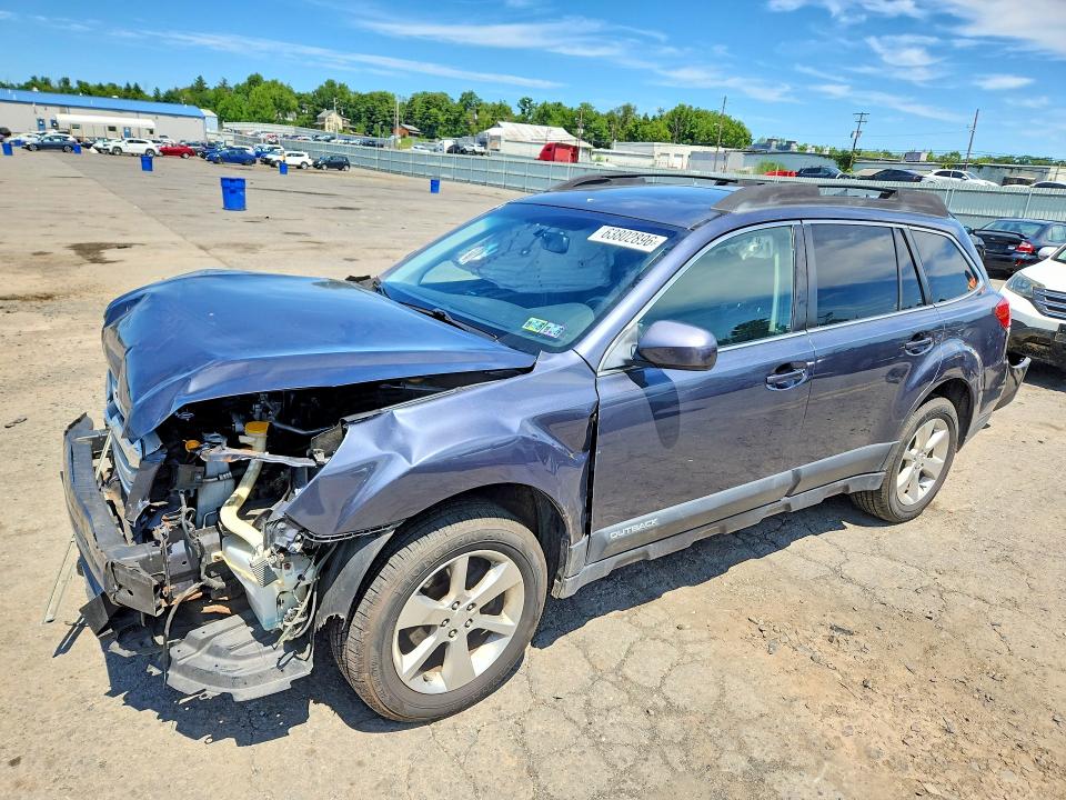 SUBARU OUTBACK 2014 with VIN 4S4BRBLC7E3287855 - Photo from auction