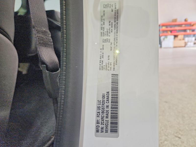 Photo 14 from auction – 2026 CHRYSLER PACIFICA with VIN 2C4RC1BG6TR261061