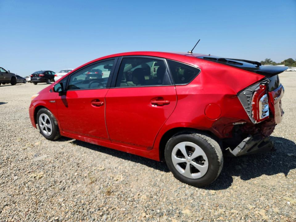 Photo 2 from auction – 2015 TOYOTA PRIUS with VIN JTDKN3DU7F0430464
