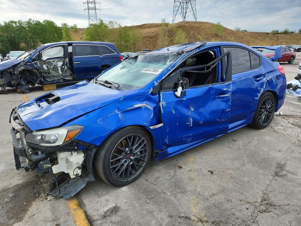 SUBARU WRX 2016 with VIN JF1VA2M66G9808622 - Photo from auction