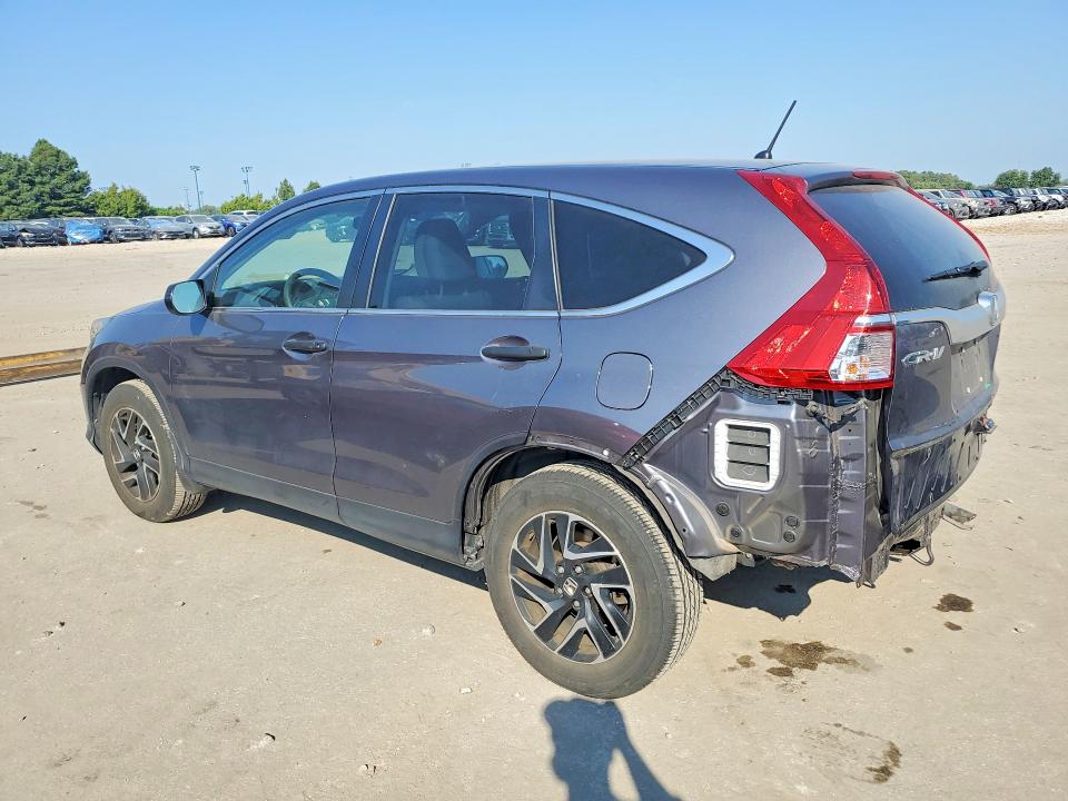 Photo 2 from auction – 2016 HONDA CR-V with VIN 5J6RM4H44GL049747