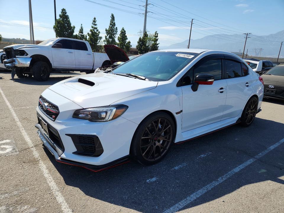 SUBARU WRX 2020 with VIN JF1VA2S69L9813116 - Photo from auction