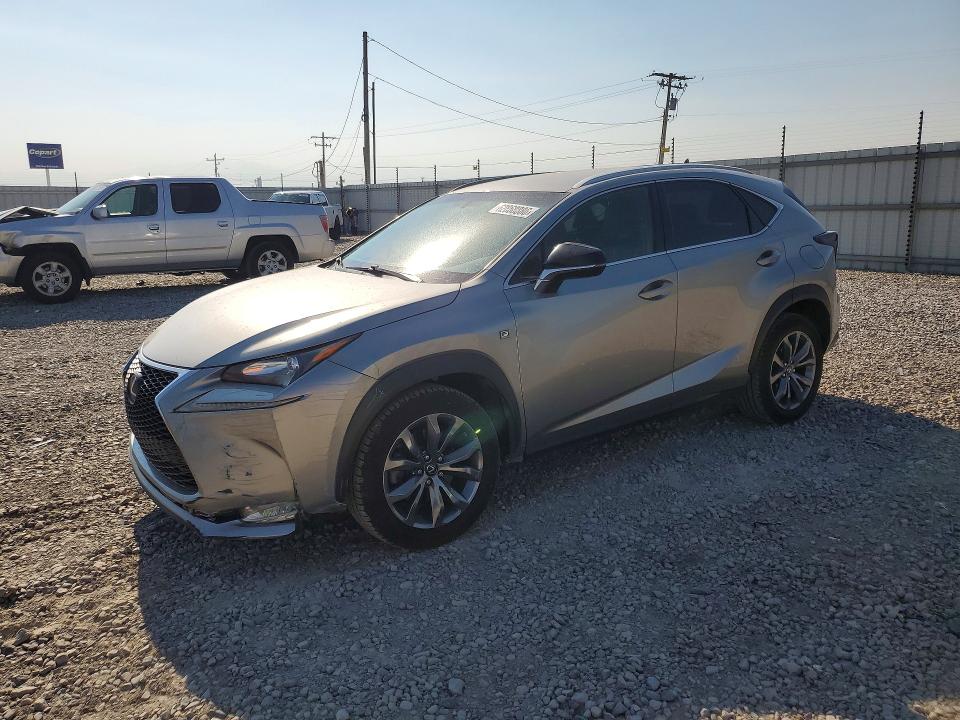 Photo 1 from auction – 2017 LEXUS NX 200T with VIN JTJYARBZ4H2074776