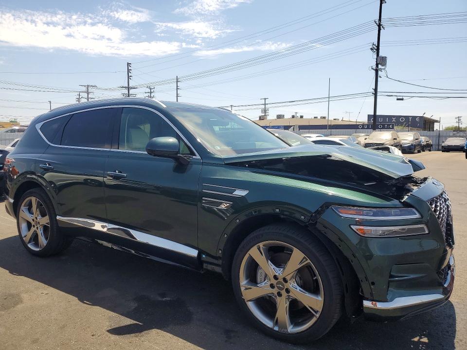 Photo 4 from auction – 2023 GENESIS GV80 with VIN KMUHCESC7PU129433