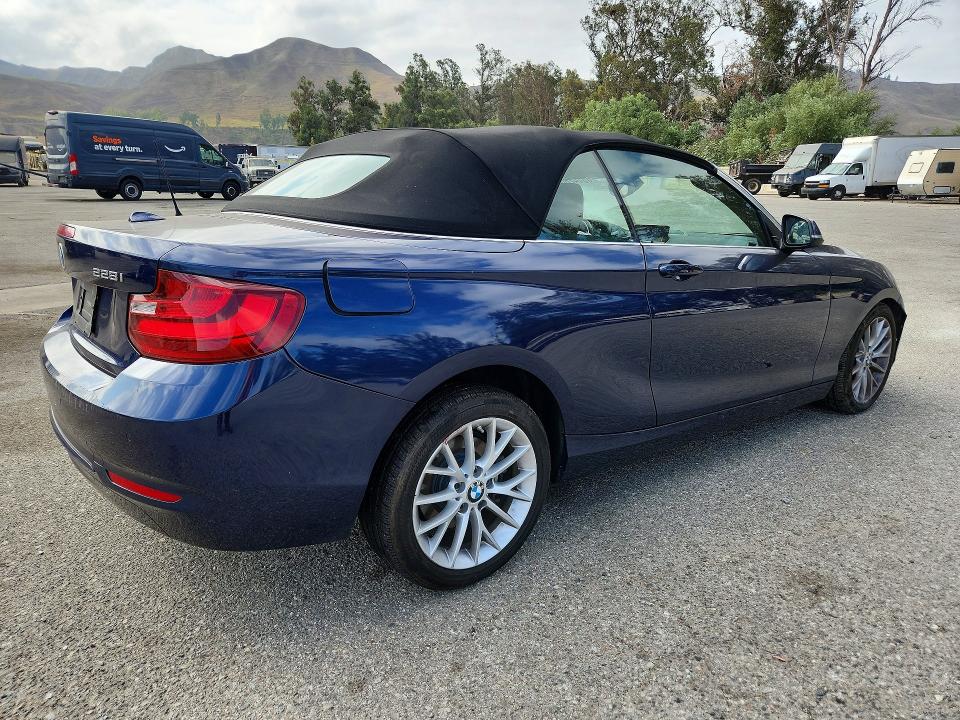 Photo 3 from auction – 2016 BMW 228 with VIN WBA1L9C50GV324793