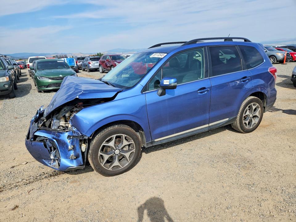 SUBARU FORESTER 2015 with VIN JF2SJGWC3FH836574 - Photo from auction