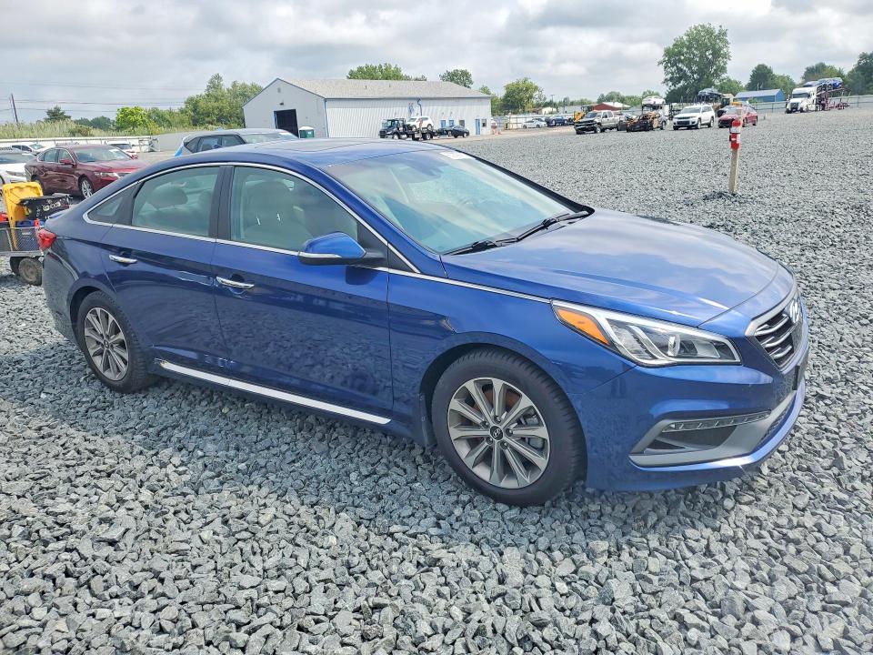 Photo 4 from auction – 2017 HYUNDAI SONATA with VIN 5NPE34AF8HH550553