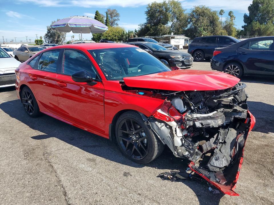 Photo 4 from auction – 2026 HONDA CIVIC with VIN 2HGFE2F51TH574960