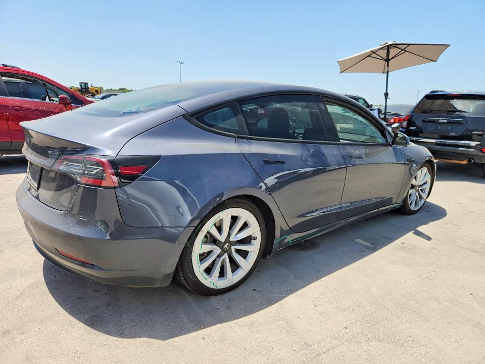 صورة رقم 3 من المزاد - 2022 TESLA MODEL 3 مع VIN 5YJ3E1EA2NF289879