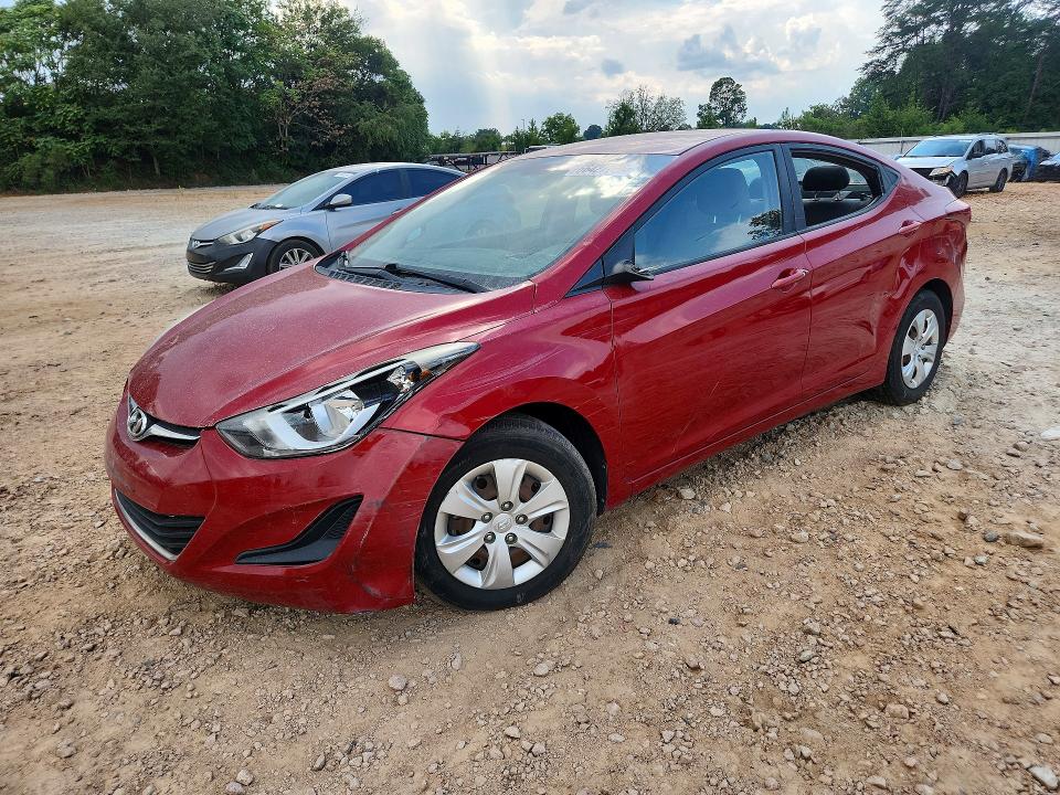 Photo 1 from auction – 2016 HYUNDAI ELANTRA with VIN KMHDH4AE8GU573612