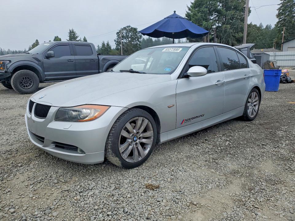 BMW 325 2006 with VIN WBAVB13596KR56150 - Photo from auction