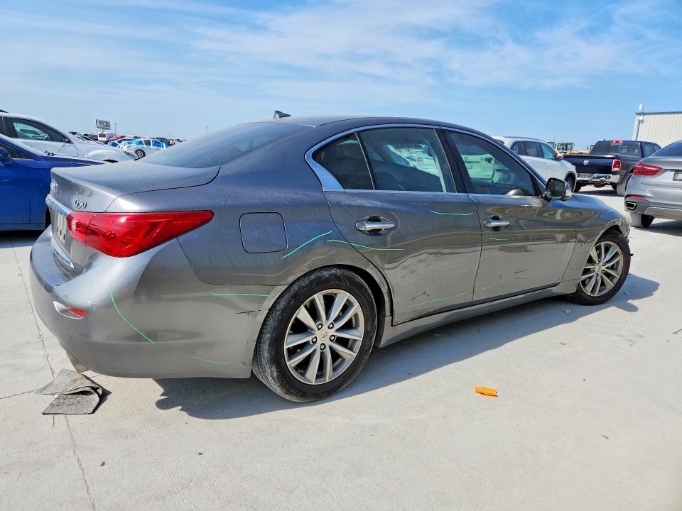 Снимка 3 от търг – 2014 INFINITI Q50 с VIN JN1BV7AP3EM689422