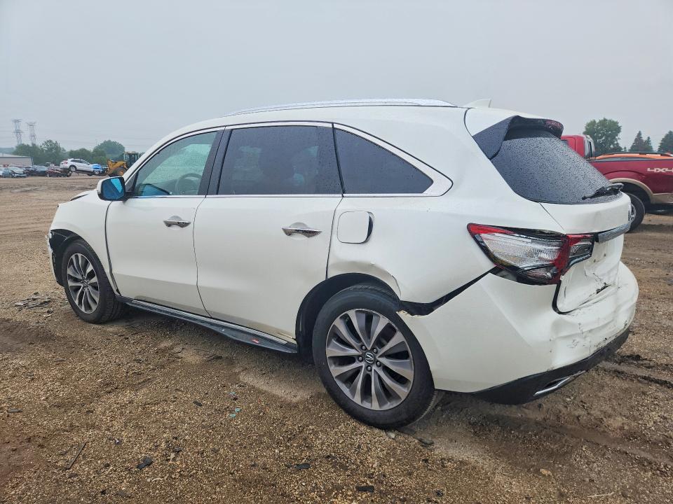 Photo 2 from auction – 2014 ACURA MDX with VIN 5FRYD4H41EB027351