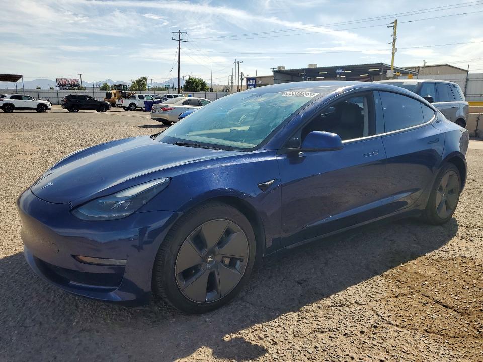 TESLA MODEL 3 2023 with VIN 5YJ3E1EA4PF460148 - Photo from auction