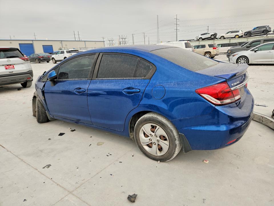 Photo 2 from auction – 2013 HONDA CIVIC with VIN 2HGFB2F55DH557640