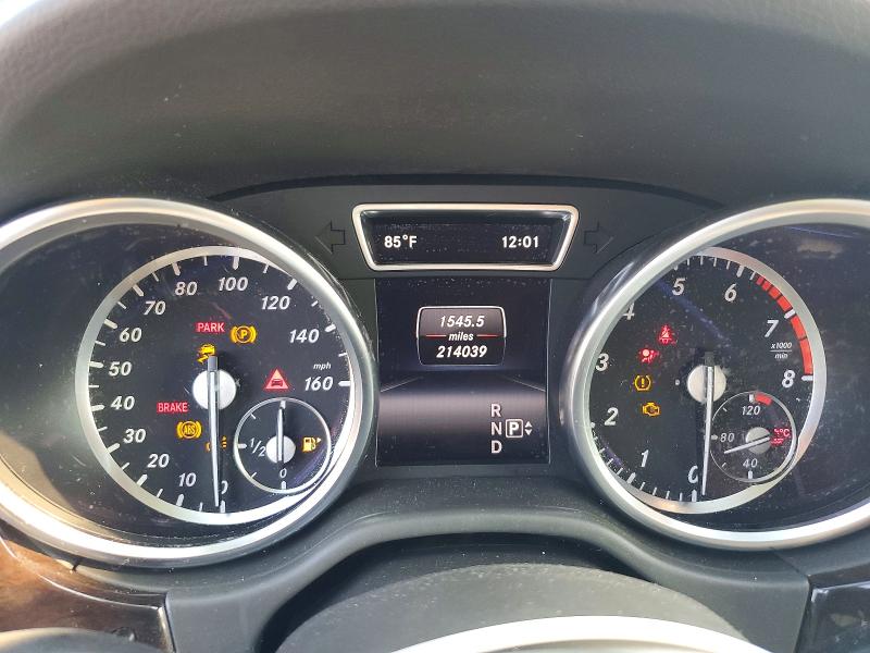 Photo 9 from auction – 2015 MERCEDES-BENZ ML with VIN 4JGDA5JBXFA465153