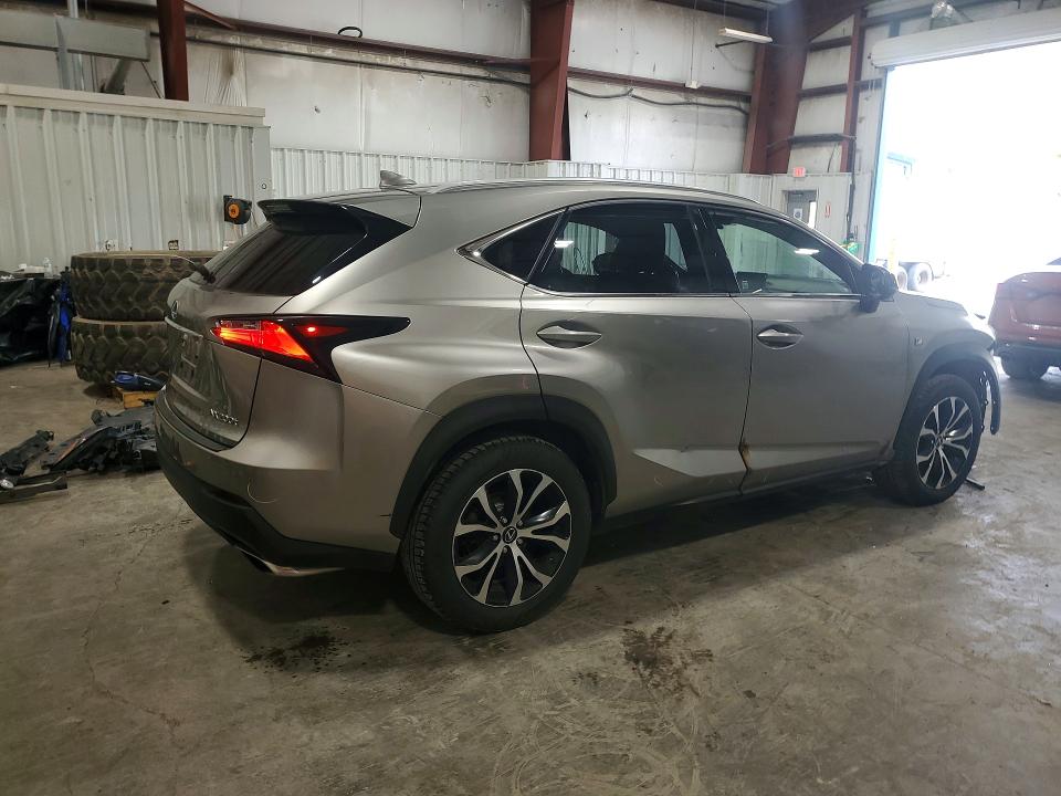 Photo 3 from auction – 2017 LEXUS NX 200T with VIN JTJBARBZ6H2100798