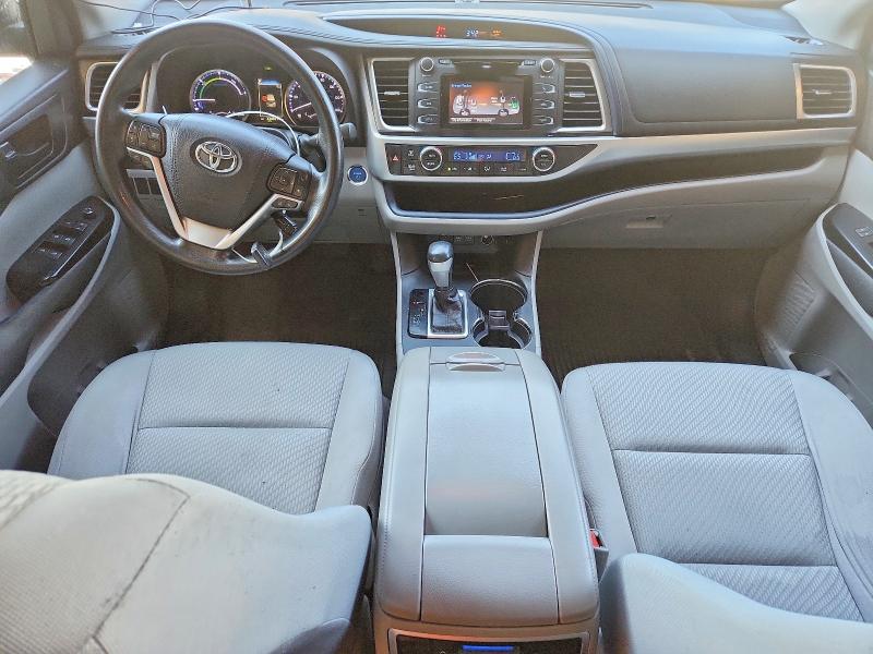 Photo 8 from auction – 2017 TOYOTA HIGHLANDER HYBRID with VIN 5TDBGRFHXHS030606