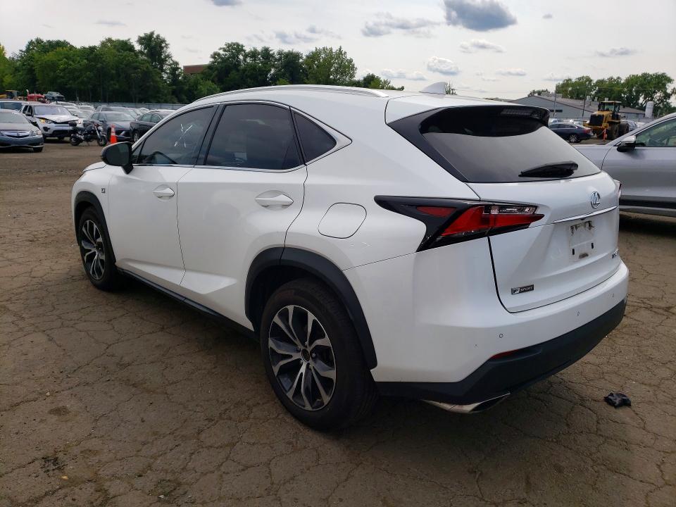 Photo 2 from auction – 2015 LEXUS NX with VIN JTJBARBZXF2026766