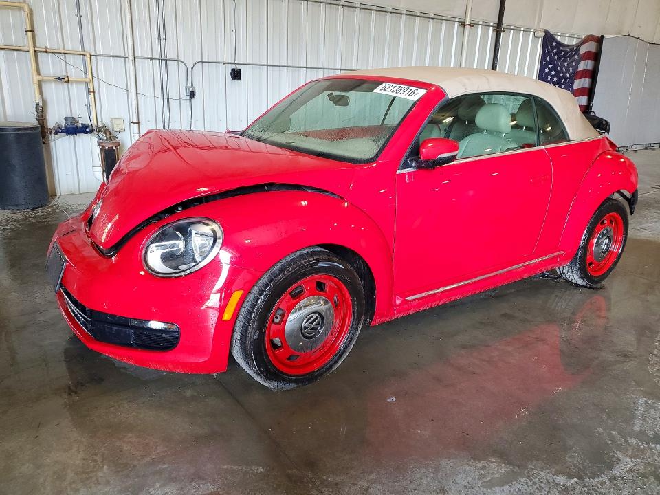 VOLKSWAGEN BEETLE 2014 with VIN 3VW5X7AT5EM802418 - Photo from auction