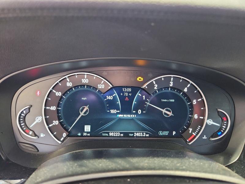 Photo 9 from auction – 2019 BMW M550XI with VIN WBAJB9C54KB288622