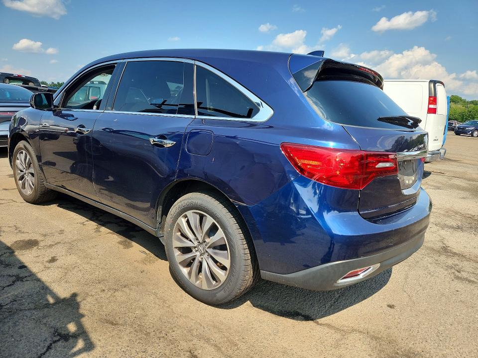 Photo 2 from auction – 2014 ACURA MDX with VIN 5FRYD4H42EB007657