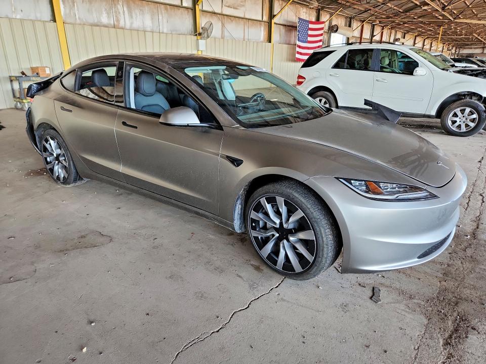 Photo 4 from auction – 2025 TESLA MODEL 3 with VIN 5YJ3E1EA0SF006651