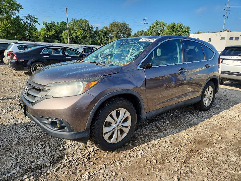HONDA CR-V 2012 with VIN 5J6RM4H56CL044519 - Photo from auction
