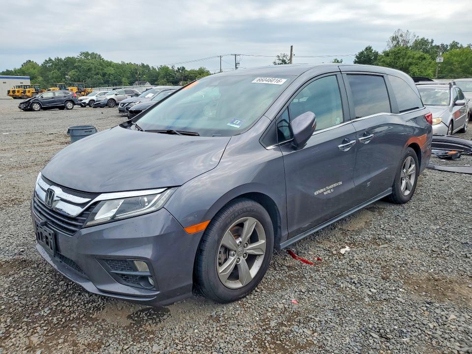 Снимка 1 от търг – 2020 HONDA ODYSSEY с VIN 5FNRL6H78LB040402