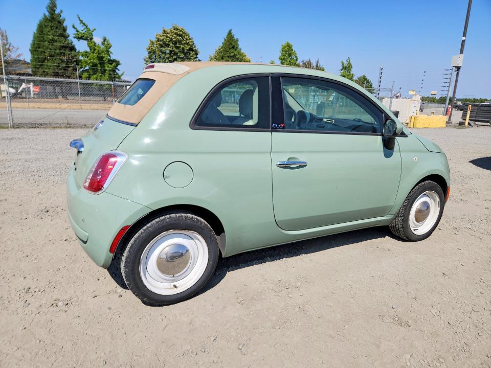 Photo 3 from auction – 2015 FIAT 500 with VIN 3C3CFFDRXFT755907