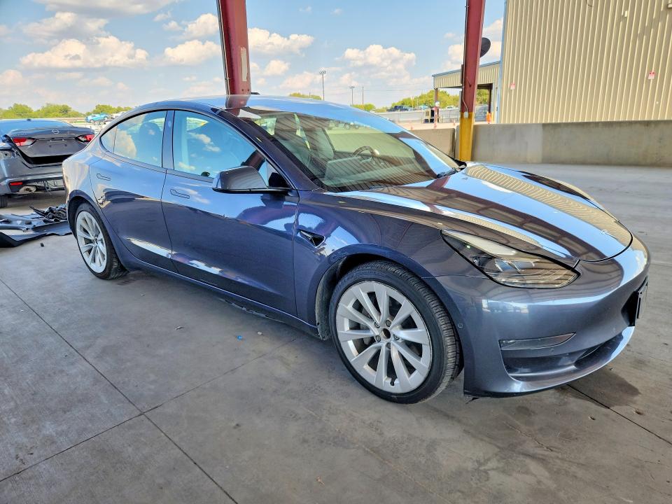Photo 4 from auction – 2022 TESLA MODEL 3 with VIN 5YJ3E1EA8NF291099