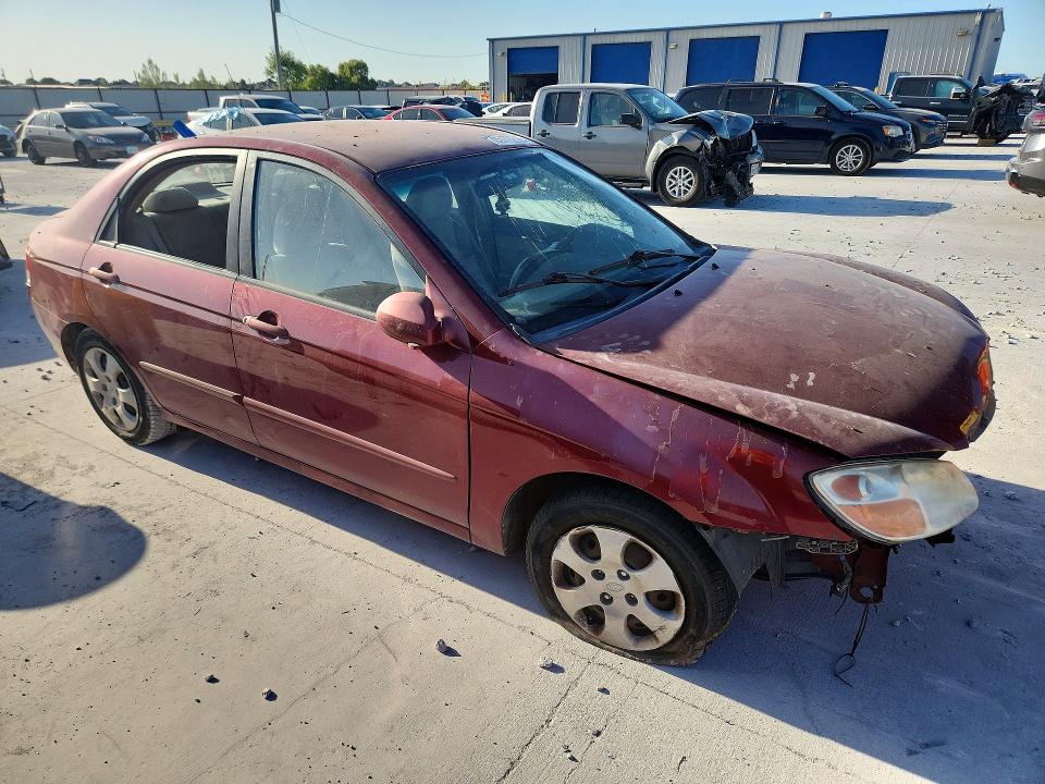 Photo 4 from auction – 2007 KIA SPECTRA with VIN KNAFE122175403754
