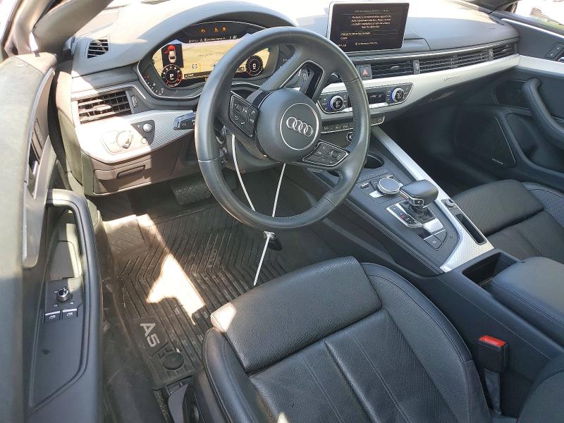 Photo 8 from auction – 2018 AUDI A5 with VIN WAUUNAF56JA040491
