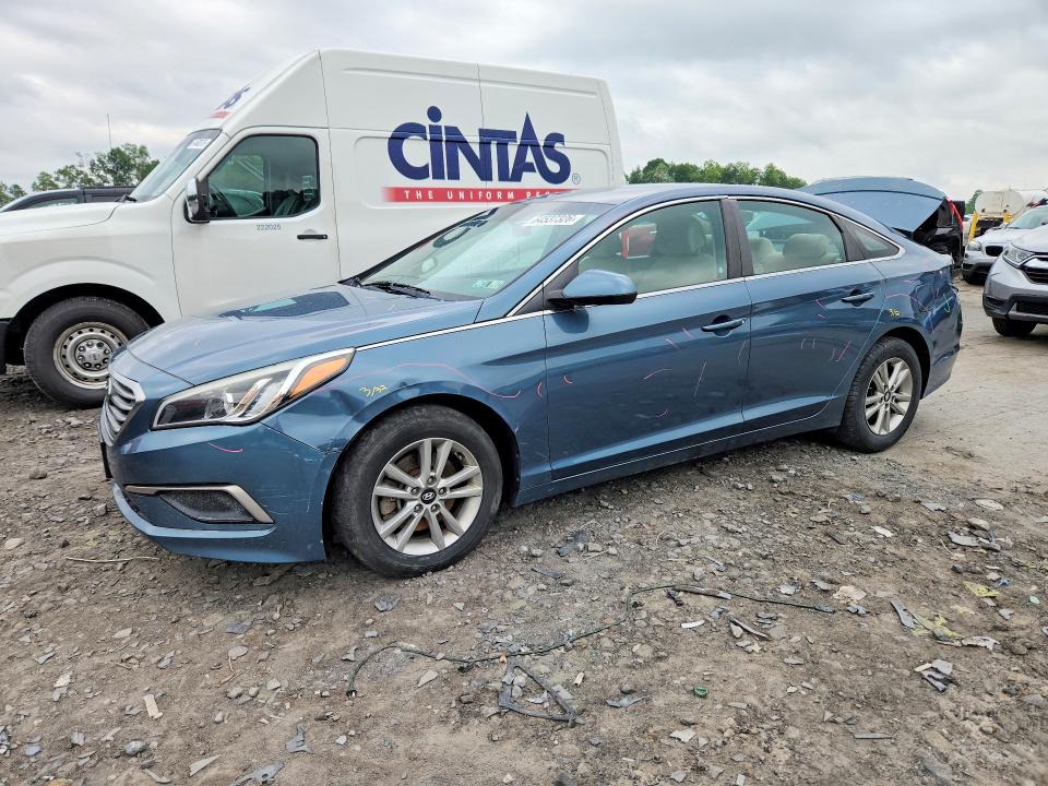 HYUNDAI SONATA 2017 with VIN 5NPE24AF5HH528190 - Photo from auction