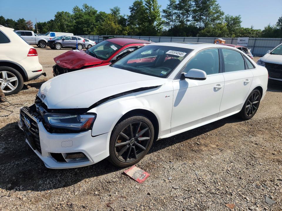 AUDI A4 2015 with VIN WAUFFAFLXFN039574 - Photo from auction