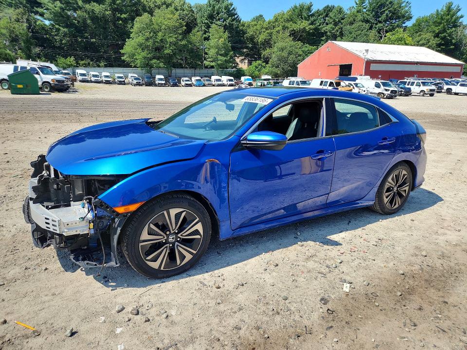 Photo 1 from auction – 2018 HONDA CIVIC with VIN SHHFK7H69JU407709
