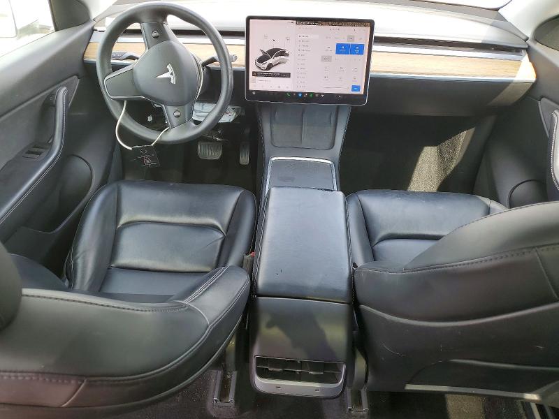 Photo 8 from auction – 2021 TESLA MODEL Y with VIN 5YJYGDEE5MF285621